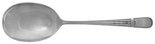Dorian Rose (Sterling, 1937) Small Solid Berry/Casserole Spoon