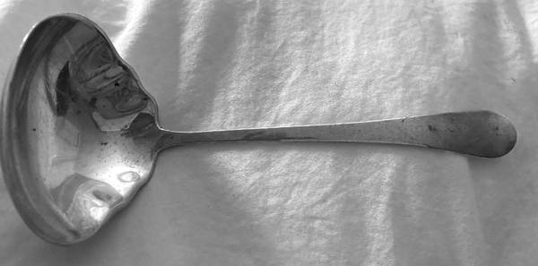 Etiquette (Sterling, 1923) Solid Piece Cream Ladle