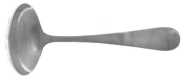 Etiquette (Sterling, 1923) Ladle-Cream/Solid Piece-Small