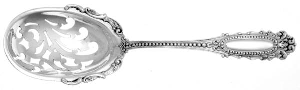 Eugenie (Sterling, 1895) Pierced Nut Serving Spoon