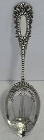 Eugenie (Sterling, 1895) Souvenir Spoon (Five O'Clock Spoon)
