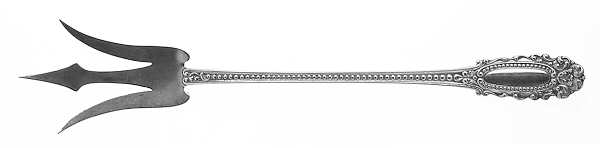 Eugenie (Sterling, 1895) Large Lettuce Serving Fork