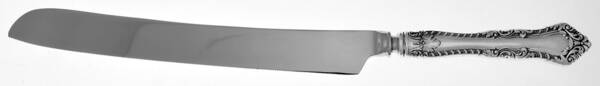 Foxhall (Sterling, 1942) Wedding Cake Knife with Stainless Blade HC