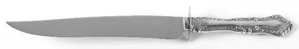 Foxhall (Sterling, 1942) Large Stainless Blade Roast Carving Knife