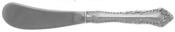 Foxhall (Sterling, 1942) Butter Spreader Hollow Hdl-Paddle/Stainless Blade by Watson