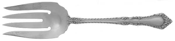 Foxhall (Sterling, 1942) Small Solid Cold Meat Serving Fork