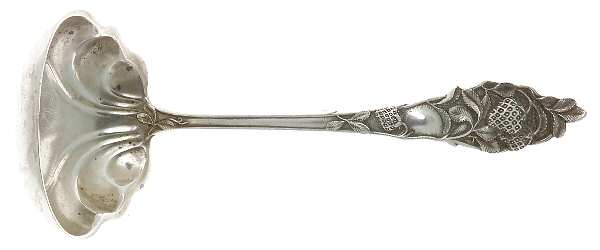 Fruit Series #1 (Sterling) Solid Piece Cream Ladle