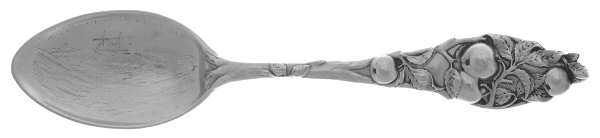 Fruit Series #1 (Sterling) Souvenir Spoon (Teaspoon)