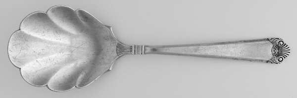 George II (Sterling, 1937) Solid Salad Serving Spoon