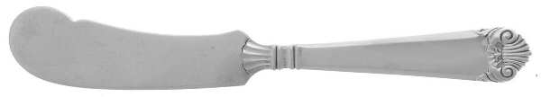 George II (Sterling, 1937) Flat Handle Butter Spreader
