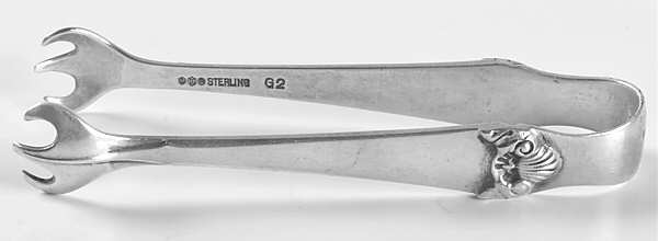 George II (Sterling, 1937) Small Sugar Tongs