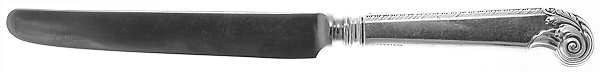 George II Rex-Handchsd (Sterling, 1936) New French Hollow Pistol Knife