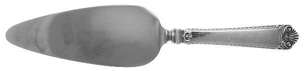 George II Rex-Handchsd (Sterling, 1936) Pie Server with Stainless Blade