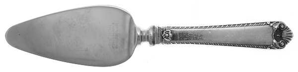 George II Rex-Handchsd (Sterling, 1936) Cheese Server with Stainless Blade