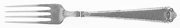 George II Rex-Handchsd (Sterling, 1936) Fork