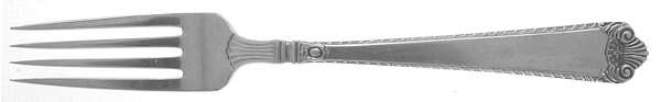 George II Rex-Handchsd (Sterling, 1936) Fork