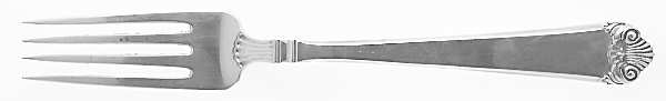 George II Rex-Handchsd (Sterling, 1936) Fork