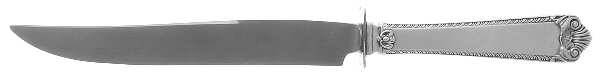 George II Rex-Handchsd (Sterling, 1936) Small Steak Carving Knife with Stainless Blade