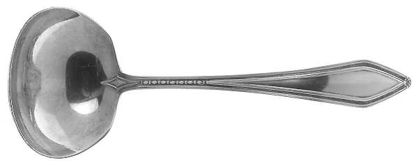 Governor Dummer (Sterling, 1925) Small Gravy Ladle, Solid Piece