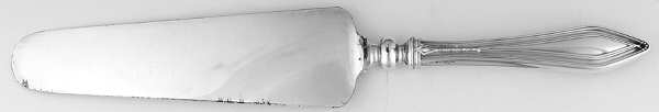 Governor Dummer (Sterling, 1925) Cake Knife with Silverplate Blade
