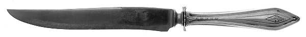 Governor Dummer (Sterling, 1925) Small Steak Carving Knife with Stainless Blade