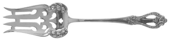Jefferson (Sterling, 1900) Small Solid Cold Meat Serving Fork