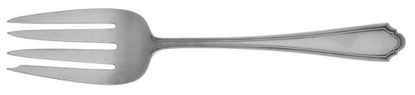 John Alden (Sterling, 1911) Medium Solid Salad Serving Fork by Watson