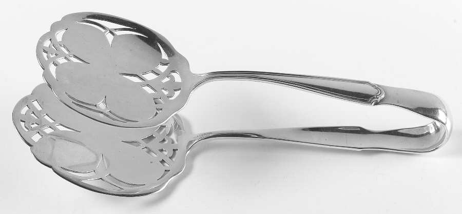 John Alden (Sterling, 1911) Solid Pastry Tongs
