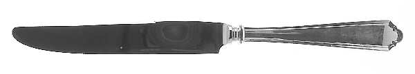 John Alden (Sterling, 1911) New French Hollow Knife with Bolster by Watson