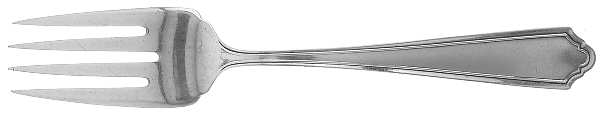 John Alden (Sterling, 1911) Individual Solid Fish Fork