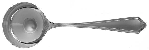 John Alden (Sterling, 1911) Large Round Bowl Soup Spoon (Bouillon)
