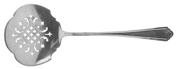 John Alden (Sterling, 1911) Small Tomato Server,  Solid Piece