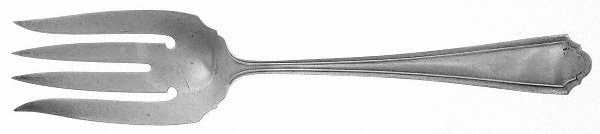 John Alden (Sterling, 1911) Solid Salad Serving Fork