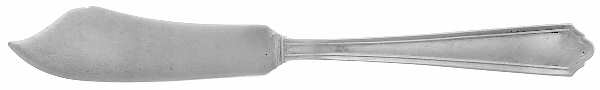 John Alden (Sterling, 1911) Large Flat Handle Master Butter Knife