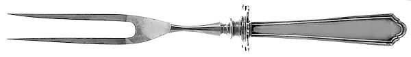 John Alden (Sterling, 1911) Small Steak Carving Fork with Stainless Prongs