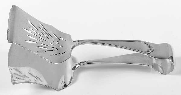 John Alden (Sterling, 1911) Solid Piece Aspragus Tongs