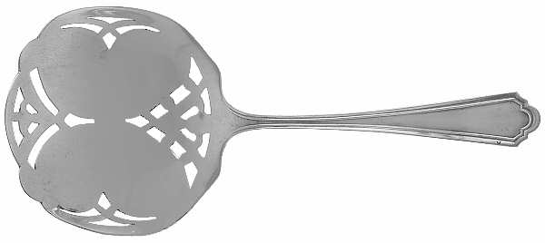 John Alden (Sterling, 1911) Solid Bon Bon Spoon with Pierced Bowl