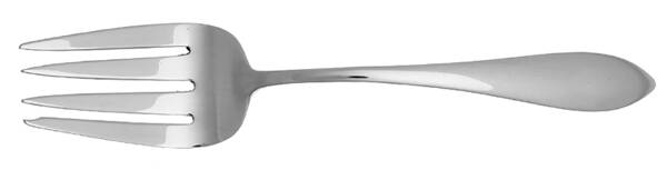 John Adams (Sterling, 1911) Solid Salad Serving Fork