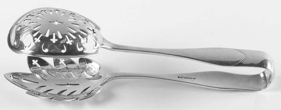 John Adams (Sterling, 1911) Large Ice Serving Tongs