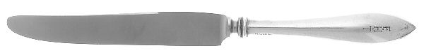 John Adams (Sterling, 1911) Monogramed New French Hollow Knife with Bolster