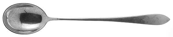 John Adams (Sterling, 1911) Large Lettuce Serving Spoon