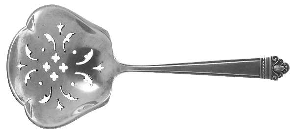 Juliana (Sterling, 1938) Solid Bon Bon Spoon with Pierced Bowl