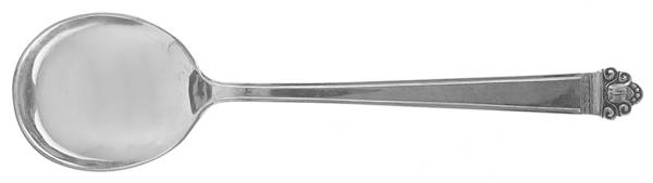 Juliana (Sterling, 1938) Round Bowl Soup Spoon (Cream Soup)