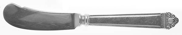 Juliana (Sterling, 1938) Butter Spreader Hollow Hdl-Paddle/Stainless Blade