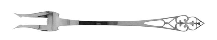King George (Sterling, 1920) Short Handle Pickle/Olive Fork