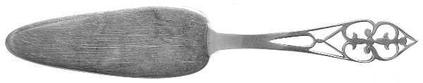 King George (Sterling, 1920) Solid Cheese Server