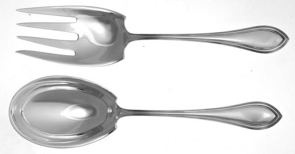 King Philip (Sterling, 1904) (2 Pc) Solid Salad Set