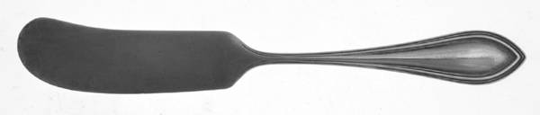 King Philip (Sterling, 1904) Flat Handle Butter Spreader