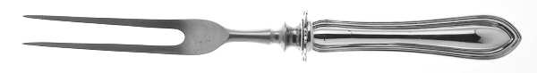 King Philip (Sterling, 1904) Small Steak Carving Fork with Stainless Prongs