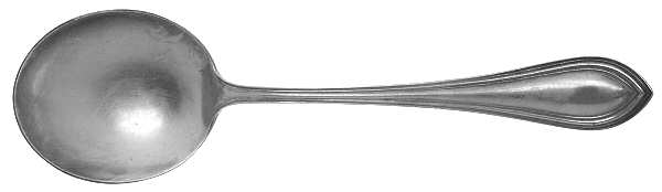 King Philip (Sterling, 1904) Round Bowl Soup Spoon (Gumbo)